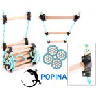 HIGHER Drabina sznurowa, linowa, dekarska 10 m